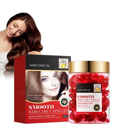 11 Hair Treatment Serum Hair Care Capsules Hair Oil Serum 30 Pcs Hair Care Capsules Moisturizing AntiFrizz Hair Repair Serum with Essential Oils