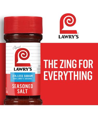 Sel assaisonn Lawry's 25 % moins de sodium (1) 8 OZ Bouteille - Buy Online on GoSupps.com