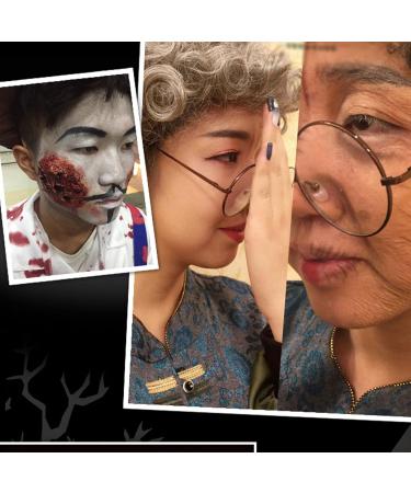  BONKZEBU Liquid Latex Makeup for Wound Scars Special Effects for Film and Television 50ml Latex Monsterliquid Latex Makeup Kit Special Effects Liquid Bows for - Buy Online on GoSupps.com