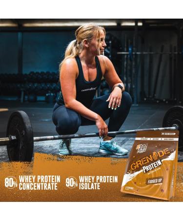 Grenade Fudged Up Whey Protein Powder - 30g Protein, Low Sugar (12 Servings) - Buy Online on GoSupps.com
