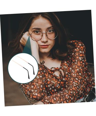 Subsofan Glasses Legs Replacement - Metal Temple Bracket Repair Set for Women - Ros gold 14x3cm - Buy Online on GoSupps.com