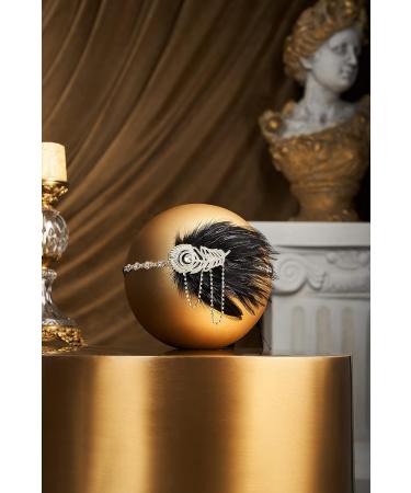 BABEYOND 1920s Flapper Gatsby Headband - Gold Crystal Costume for Women - Buy Online on GoSupps.com