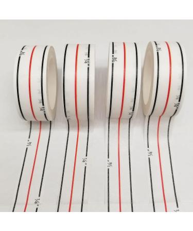 HONEYSEW Diagonal Seam Tapes - 4 Rolls Sewing Basting Tape for Straight & Diagonal Seams | Instruction Tool - Buy Online on GoSupps.com