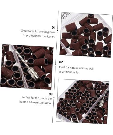 MERRYHAPY 1 Box Boxed Manicure Circle Nail Care Tools Portable Handpiece File Nail Sanding Ring Portable Nail Drill Ring Professional Manicure Polishing Nail Sand Circle Resin Abrasive Cloth - Buy Online on GoSupps.com