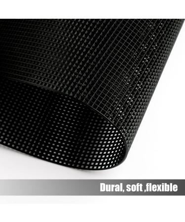 6pcs 10 CT Plastic Mesh Canvas Sheets for Embroidery and Cross Stitch - 13x10inch Black - DIY Crafts Supplies - Buy Online on GoSupps.com