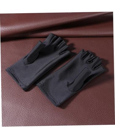 FRCOLOR 5 Pair Miss summer sun protection apparel nail manicure half-finger gloves gloves sun protection gloves for women Anti-UV fingerless gloves thin section Fingerless - Buy Online on GoSupps.com