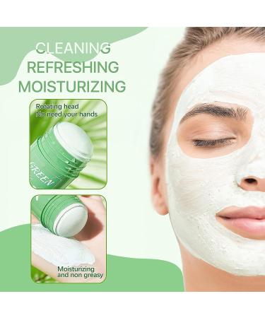 Anguishil Green Tea Mask Stick for Face - Deep Cleanse & Blackhead Remover Mask Stick - Oil Control & Skin Improvement for Women & Men (1 PCS) - Buy Online on GoSupps.com