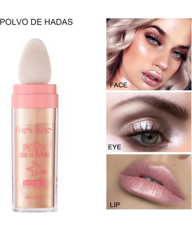 Highlighter Powder Highlighter Makeup 3 Colors Powder Tapping Polvo Hadas Highlight Makeup Highlighter Body Glitter Glitter Powder Makeup - Buy Online on GoSupps.com