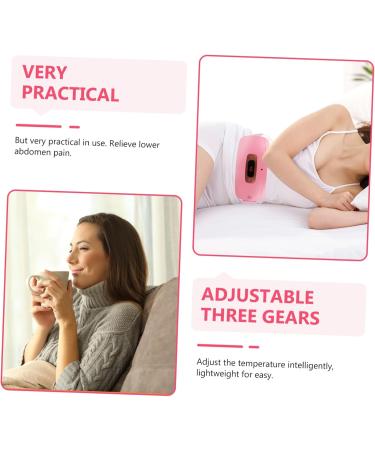 Fomiyes 2-in-1 Portable Heating Pillows & Massage Belt for Cramps Relief | Multi-Purpose Heating Cushion & Intelligent Massager - Buy Online on GoSupps.com