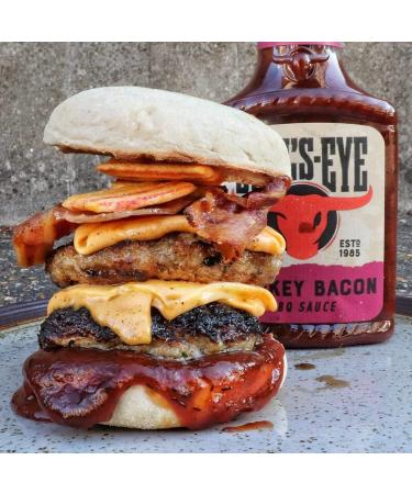Bull's Eye Smokey Bacon BBQ Sauce 300ml - Buy Online on GoSupps.com