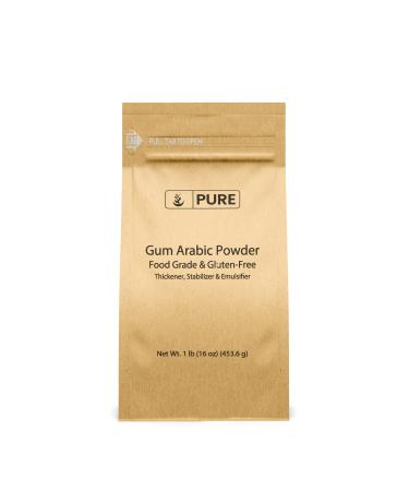 Pure Original Ingredients Gum Arabic (Acacia) Powder (1 lb) Essential Ingredient for DIY Watercolor Paints, Craft Cocktails, Royal Icing, Ice Cream - Buy Online on GoSupps.com