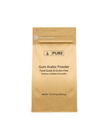 Pure Original Ingredients Gum Arabic (Acacia) Powder (1 lb) Essential Ingredient for DIY Watercolor Paints, Craft Cocktails, Royal Icing, Ice Cream