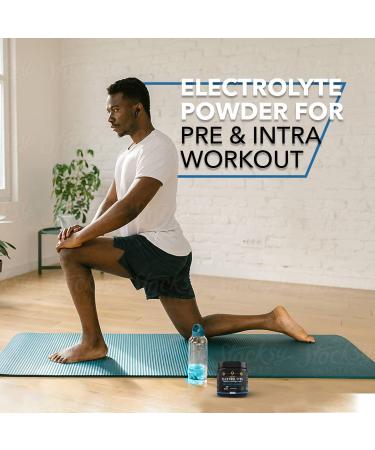 HRDWRK Electrolytes Powder with Magnesium & Potassium - Sugar Free Supplement for Endurance & Hydration - Keto Friendly - 8.81 oz - Buy Online on GoSupps.com