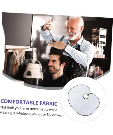 Hair Salon Apron Ma White Man Modeling Pongee 87X40X0.3CM - Buy Online on GoSupps.com