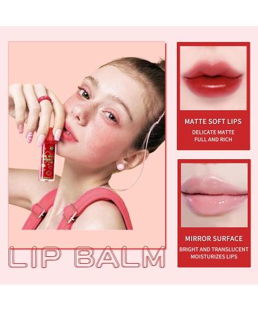 Roll-On Clear Lip Oil - Silky Fruit Flavored Moisturizing Lip Gloss | Long-Lasting Hydrating Lip Makeup for Women and Girls - Buy Online on GoSupps.com