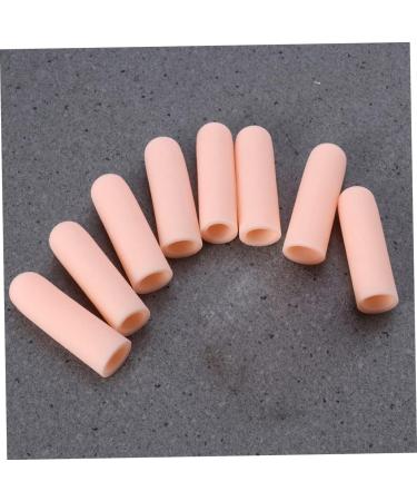 CLISPEED 8pcs Silicone Thumb & Toe Cushion Sleeve Set for Pain Relief - Invisible Protective Covers for Hammer Toe, Finger & Toe Caps - Buy Online on GoSupps.com