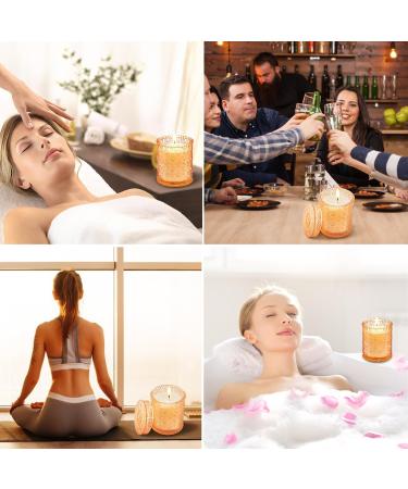 Orange Scented Soy Wax Candle Gift for Women | Aromatherapy Stress Relief | 7oz Long Burning | Perfect for Christmas, Birthday, Mother's Day - Buy Online on GoSupps.com