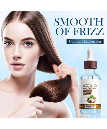 Strengthening Hair Oil 60ml Shine Anti-Hair Loss Hair Care Solution | 60ml Strengthening Anti-Hair Loss Hair Oil Deep Hydration for Women Men Damaged Curly Dry and Split End Hair - Buy Online on GoSupps.com