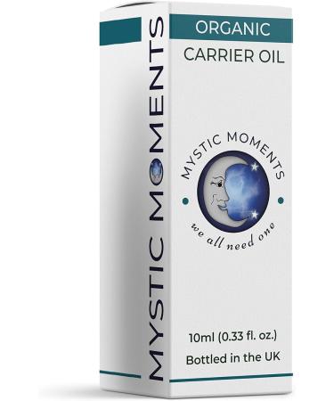 Bio Brokkoli Oil 10ml - Pure & Natural Vegan Carrier Oil for Hair Face Nails | Aromatherapy Massage & Dilution - Mystic Moments - Buy Online on GoSupps.com