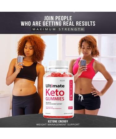 Ultimate Keto Gummies - Max Potency Advanced Formula (60 Gummies) - Buy Online on GoSupps.com
