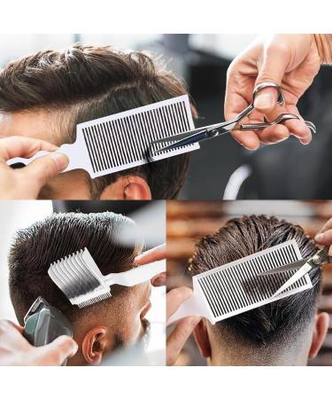 3 Pcs Fade Comb-Blend Friend Fade Comb-Professional Barber Comb For Home or Salon or Professional Use Barber Fade Combs Barber Cutting Comb Heat Resistant Curved Positioning Comb Barber Supplies White - Buy Online on GoSupps.com