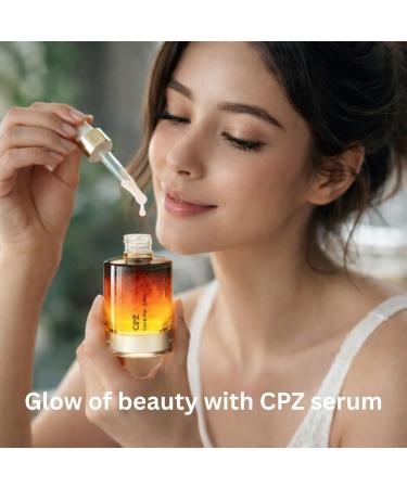 CPZ Face Serum & Essence for glowing skin. Hydrating lightweight fast-absorbing formula with antioxidants. Revives dull skin boosts radiance and supports daily skincare for all skin types. Daily - Buy Online on GoSupps.com