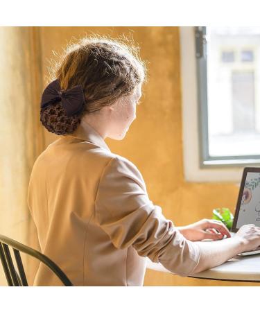 TXIN Set of 3 Crochet Net Hair Snood Bun Covers for Women and Girls - Buy Online on GoSupps.com