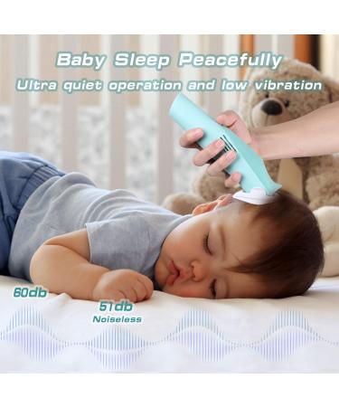 Simmis Baby Hair Clipper - Quiet Electric Vacuum Trimmer for Kids | Safe Waterproof Rechargeable Haircut Kit for Toddlers - Buy Online on GoSupps.com