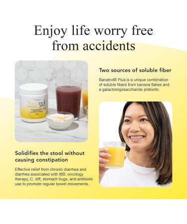 Medtrition Banatrol Natural Anti-Diarrheal with Prebiotics 90 Servings Relief for Chronic Diarrhea & IBS Non-Constipating International Shipping Available - Buy Online on GoSupps.com