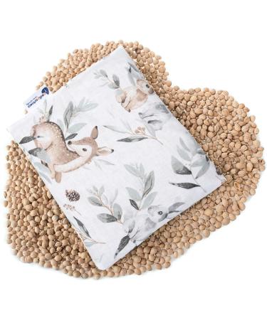 Medi Partners Cherry Core Pillow - Large 20x25cm Thermal Pillow 500g 100% Cotton for Heat & Cold Therapy - ko Nature Design (Deer in Foliage) - Buy Online on GoSupps.com