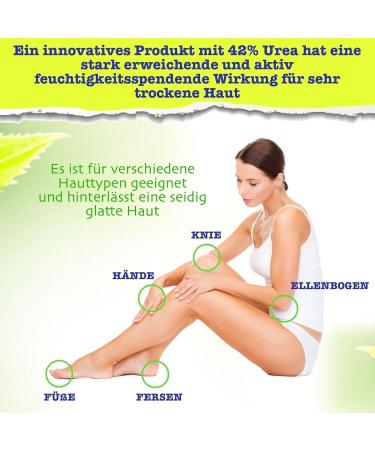 P-Beauty 42% Urea Cream | 2% Salicylic Acid | 150g Urea Foot Cream | With Aloe Vera Tea Tree Oil for Deep Hydration and Skin Softening - Buy Online on GoSupps.com