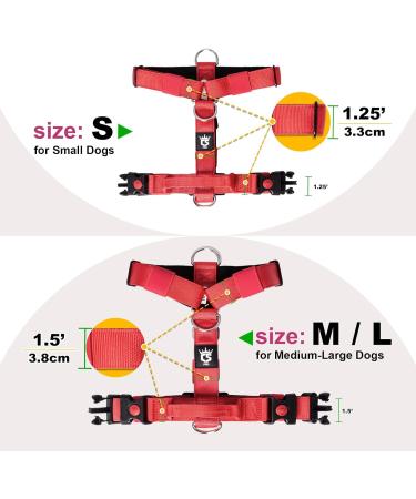 Buy Tspro Tactical Dog Harness with Handle - Military Quality 3.3cm Wide Thick Padded Quick-Release Snap - Ideal for Small Dogs (14-23kg) - Green - Buy Online on GoSupps.com