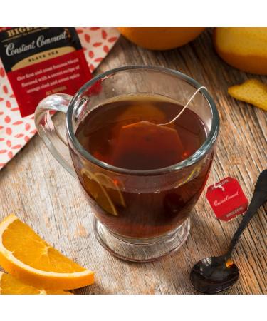 Bigelow Constant Comment Black Tea - Caffeinated, 120 Bags (Pack of 6) - Premium Flavor - Buy Online on GoSupps.com