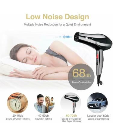 Professional Hair Dryer Strong Power Barber Salon Styling Tools Hot/Cold Air Blow Dryer for Salons and Household - Buy Online on GoSupps.com