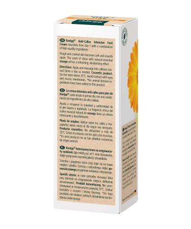 Kneipp Cream Anti-Callus Calendula Orange 50ml - Best for Smooth Feet | International Shipping - Buy Online on GoSupps.com