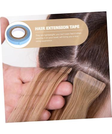 MAGICLULU 4 Rolls Wig Film Lace Wig Clear Tape Duct Tape Clear Adhesive Wig Tape Hair Extension Wig Tape Hammer Hair Wax Stick Women Hair Tape Scalp Hair Extensions Women's Glue - Buy Online on GoSupps.com