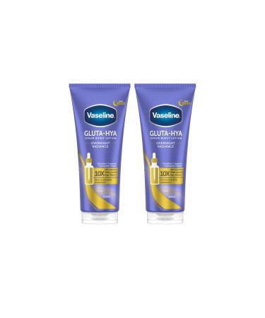 Vaseline Gluta-Hya Overnight Radiance Serum Burst Lotion - Lotion hydratante pour le corps l'acide hyaluronique et au glutathion - Soin antioxydant pour une peau lisse et souple - 2 200 mL