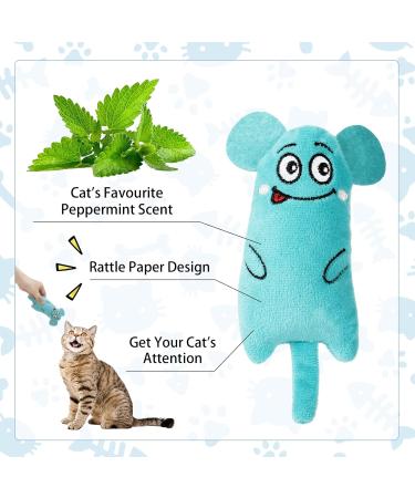 Apricitie 6-Pack Catnip Plush Toys for Cats | Soft Kitten Catnip Toys | Best Cat Toys for Playtime - Buy Online on GoSupps.com