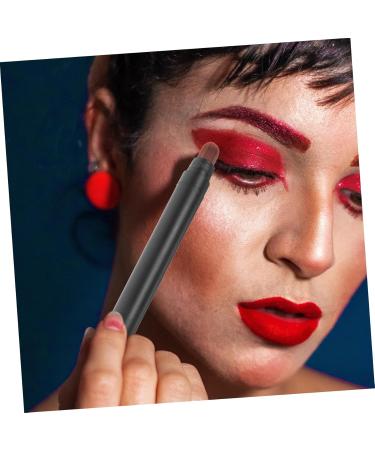 WOFASHPURET Makeup Eyeshadow Eyeshadow Eye Makeup Brush Eye for Makeup Eye Makeup Stick Eye Shadow Tool Lasting 1 count (Pack of 1) Silver - Buy Online on GoSupps.com