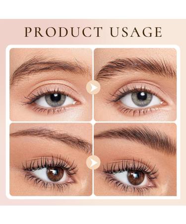 2 in 1 Double Ended Eyebrow Pencil 2024 New Waterproof Micro Brow Pencil Fine Stroke Microblade Eyebrow Pencil Multifunction Magic Eyebrow Pencil Long-Lasting Natural Makeup Tools (Dark Brown) - Buy Online on GoSupps.com