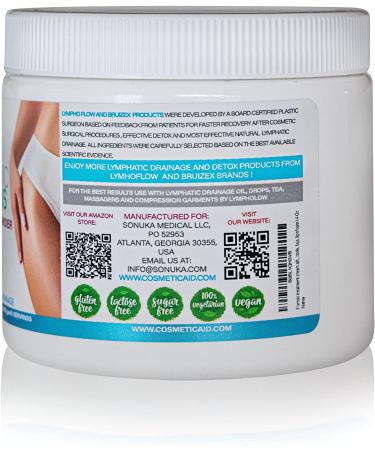 Lymphatic Greens Superfood Powder | Vegan Supplement for Lymphatic Health Post-Surgery Recovery & Detox | 8 OZ - Buy Online on GoSupps.com