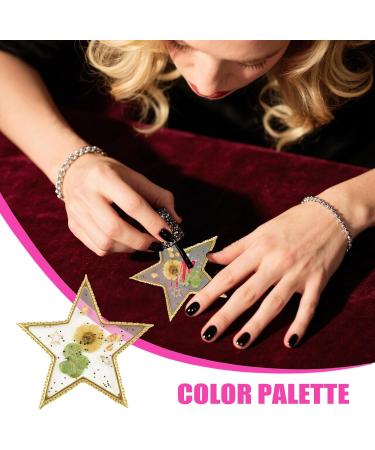 Nail Colour Palette Mixing Tray for Nail Makeup Practical Art Gel at Home Studio Manicure Women - Buy Online on GoSupps.com