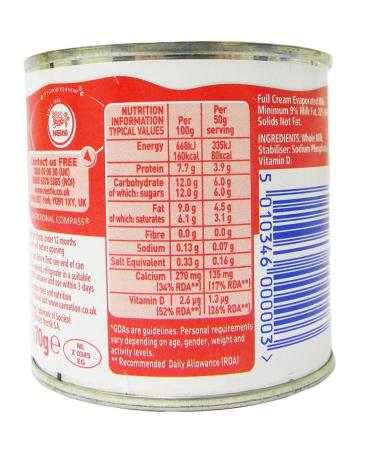 Nestle Condensed Milk 170g - Pack of 3 | Buy Internationally | Rich Creamy Flavor - Buy Online on GoSupps.com