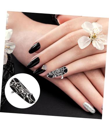 Holibanna Halloween Nails Sticker Spider Nail Ring Miss Full Cover Vampire Alloy Gothic Vampire Nails - Buy Online on GoSupps.com