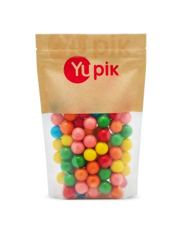 Yupik Bubble Gums 1 kg Gluten-Free Large Size Gumballs 22 mm Mixed Colors Sweet Flavor Candy Machine Refills Fun & Nostalgic Delicious Snacks Ideal for Gifting Holidays & Decorating