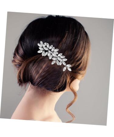 Beatifufu Crystal Hair Accessories Decorative Hair Side Comb Wedding Bride Hair Comb Bridal Hair Comb Bride Hair Accessories Rhinestone Hair Comb Sparkly Hair Comb Rhinestone Hair Side Comb - Buy Online on GoSupps.com