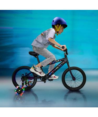 Jetson Electric Bike Spark Light-Up Training Wheels | Motion Activated 4 Inch Wheels for 12-20-inch Bikes | Durable Steel Brackets | Ages 3 - Buy Online on GoSupps.com
