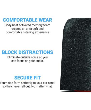 Comply Professional Series Memory Foam Tips - Large Size (3 Pairs) for Shure Earbuds - Buy Online on GoSupps.com