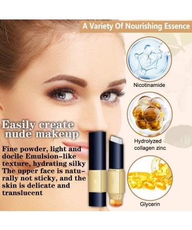 Karfri Face Foundation Concealer Stick Moisturizing Foundation Stick Full Coverage with Brush WomenMoisturizing Foundation Stick Full Coverage with Brush for WomenNatural Color - Buy Online on GoSupps.com