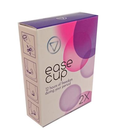 EaseCup menstrual cup/menstrual cup for 12 hours of freedom during your period.